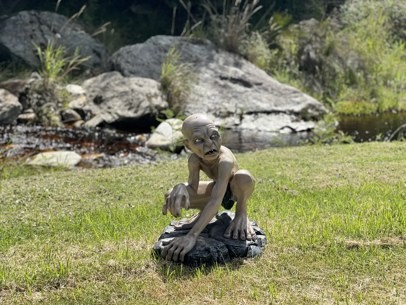 Gollum statue